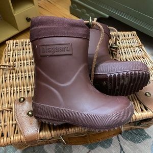 Plum Colored Bisgaard Boots Size 23